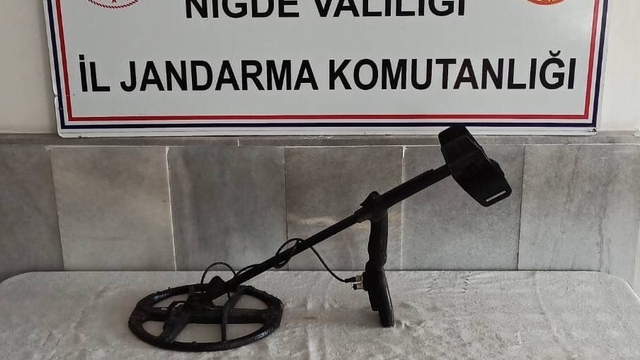 Niğde'de tarihi eser kaçakçılığı operasyonu: 1 şüpheli yakalandı