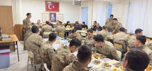 Kaymakam Arıkan, jandarma personeliyle iftarda buluştu