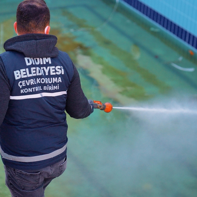 Didim'de vektörle mücadele dört mevsim sürüyor
