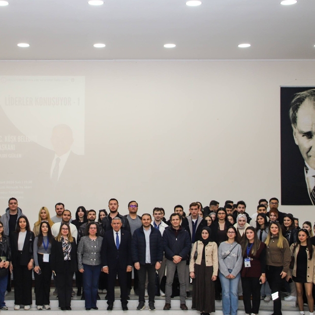 Başkan Güler, gençlerle tecrübelerini paylaştı