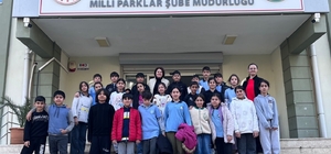 Yaban hayatını eğitim merkezinde öğrendiler