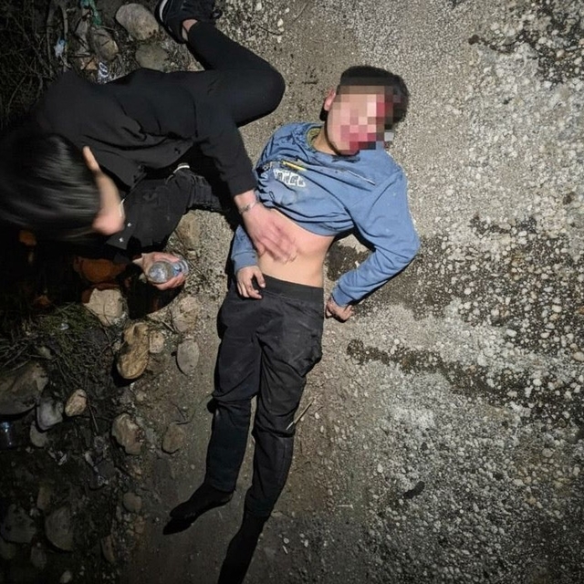 Bisikletli çocuğa otomobil çarptı