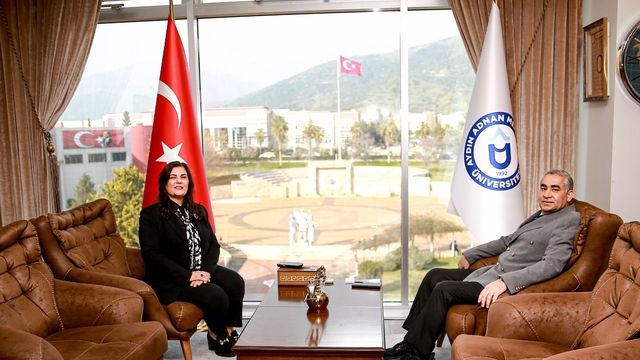 ADÜ Rektörü Kent, Başkan Çerçioğlu'nu ağırladı