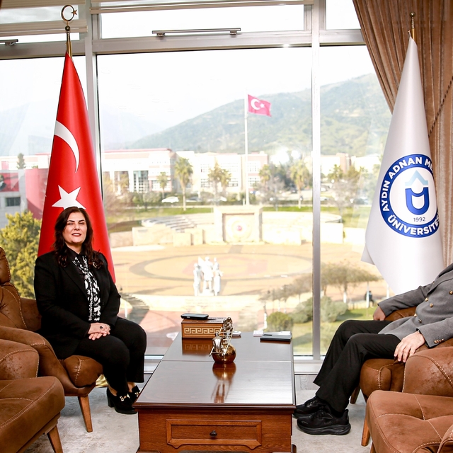 ADÜ Rektörü Kent, Başkan Çerçioğlu'nu ağırladı