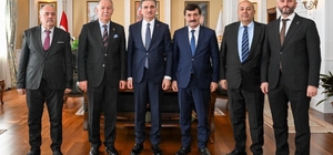 ESOB'dan Vali Aydın Baruş'a hayırlı olsun ziyareti