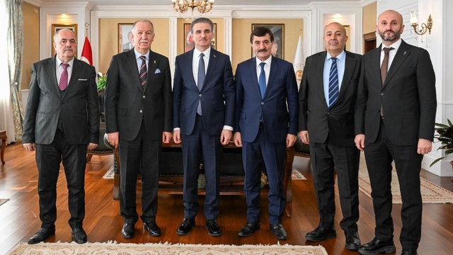 ESOB'dan Vali Aydın Baruş'a hayırlı olsun ziyareti