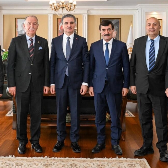 ESOB'dan Vali Aydın Baruş'a hayırlı olsun ziyareti