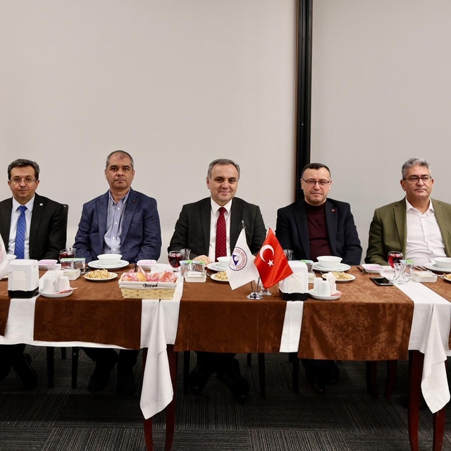 Başsavcı Korkmaz ve Rektör Prof. Dr. Altun, özel ihtiyaçlı öğrenciler ile i...