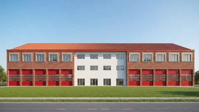 Çerkezköy'e 4 katlı modern itfaiye istasyonu