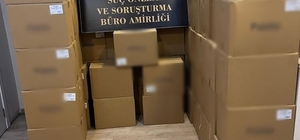 Bursa'da 460 kilo kaçak tütün ile 310 bin makaron ele geçirildi; 2 gözaltı