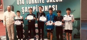 Bilecikli sporcu Türkiye 5'incisi oldu