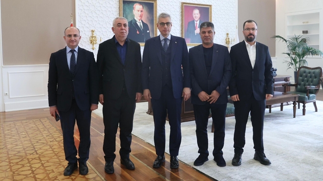 Celal Çoban, Bakan Memişoğlu ile görüştü