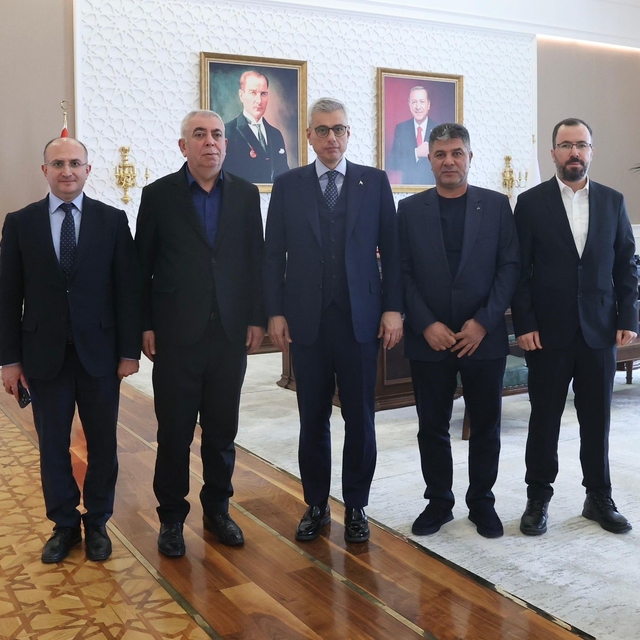 Celal Çoban, Bakan Memişoğlu ile görüştü