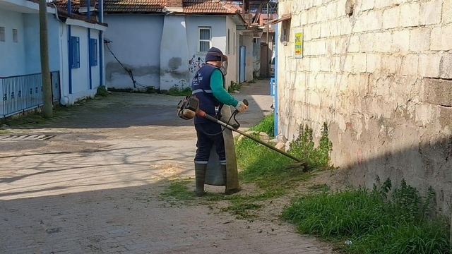 Efeler Belediyesi'nin yeşil alan çalışmaları sürüyor