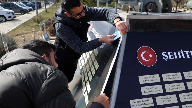 Elazığ'da şehitler anıtı restore edildi