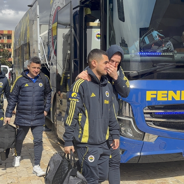 Fenerbahçe, maç günü Gaziantep'e geldi
