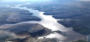 Aksaray'da Mamasın Barajı'nda su seviyesi arttı