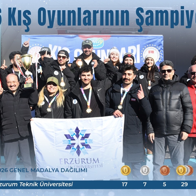 ETÜ 2026 kış oyunlarının şampiyonu oldu