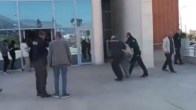 İskenderun'da tehdit olayının şüphelisi tutuklandı