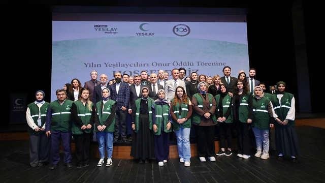 Gaziantep'te "Yılın Yeşilaycıları Onur Ödülü" töreni düzenlendi