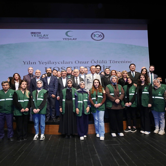 Gaziantep'te "Yılın Yeşilaycıları Onur Ödülü" töreni düzenlendi