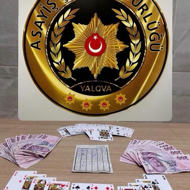 Yalova'da kumar operasyonu