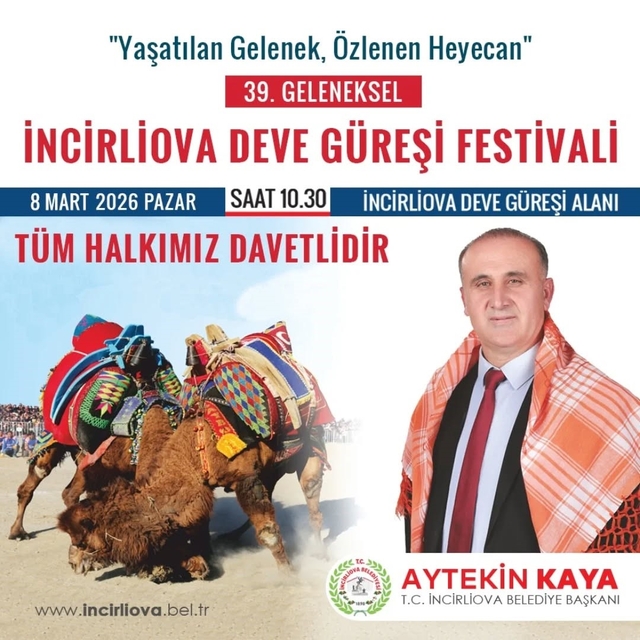 Deve Güreşi sezonu İncirliova'da başlıyor