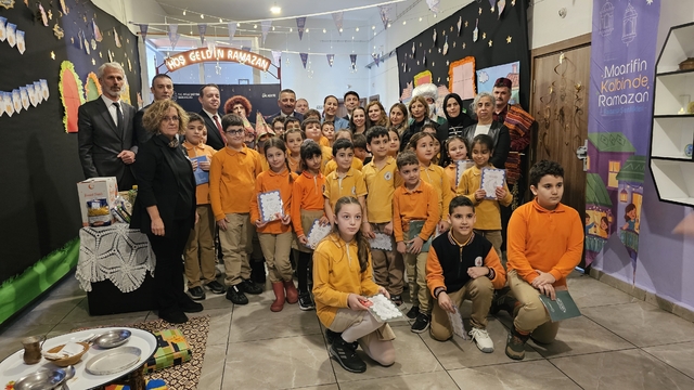 Zonguldak'ta ilkokulda "Ramazan Sokağı" kuruldu