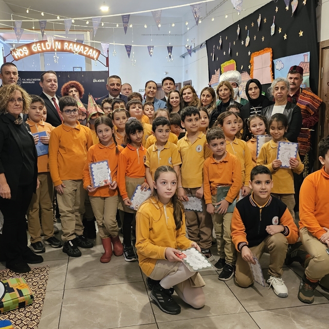 Zonguldak'ta ilkokulda "Ramazan Sokağı" kuruldu