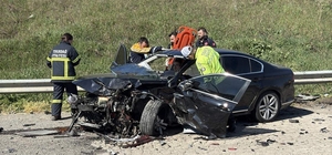 Tekirdağ'da zincirleme kaza; 5 yaralı