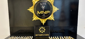 Muş’ta 1 kilo 333 gram metamfetamin ele geçirildi
