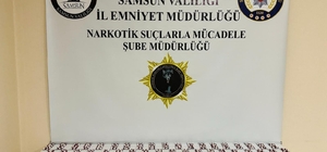 Samsun'da 1192 uyuşturucu hap ele geçirildi