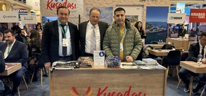 Kuşadası Belediyesi ITB Berlin Fuarı’nda yerini aldı Başkan Günel: "Savaştaki Orta Doğu’nun alternatifi olabiliriz"