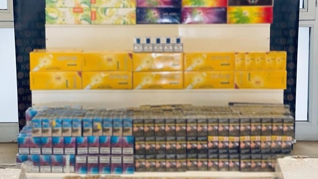 Muş'ta 2 bin 216 paket gümrük kaçağı sigara ele geçirildi