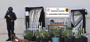 Burdur'da evi uyuşturucu imalathanesine çeviren şüpheli tutuklandı