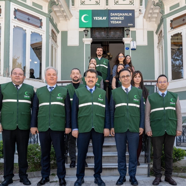 Başsavcı Yeldan'dan Yeşilay'a ziyaret: "Bağımlılıkla mücadele ortak sorumlu...