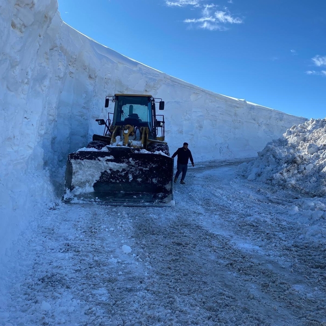 Muş'ta kapanan tüm köy yolları ulaşıma açıldı