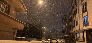 Ardahan'da kar yağışı etkili oldu