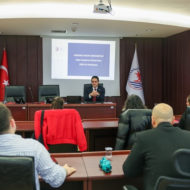 OMÜ'de araştırma üniversitesi hedefinde yeni adım:
Doktoralı genç araştırma...