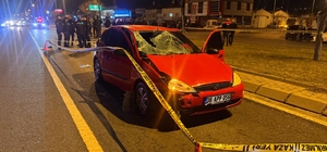 Otomobilin çarptığı yaya öldü
