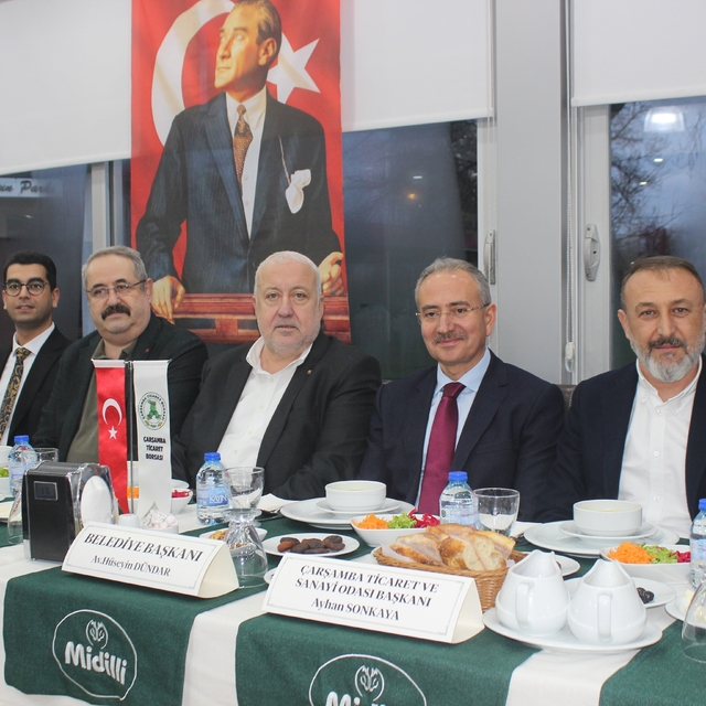 Yılmaz: "Çarşamba'mız için üretmeye, çalışmaya ve değer katmaya devam ediyo...