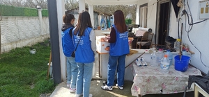 Gençlik merkezinden ailelere Ramazan desteği