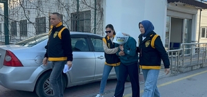 Eşini bıçakla yaralayan kadın, tutuklandı