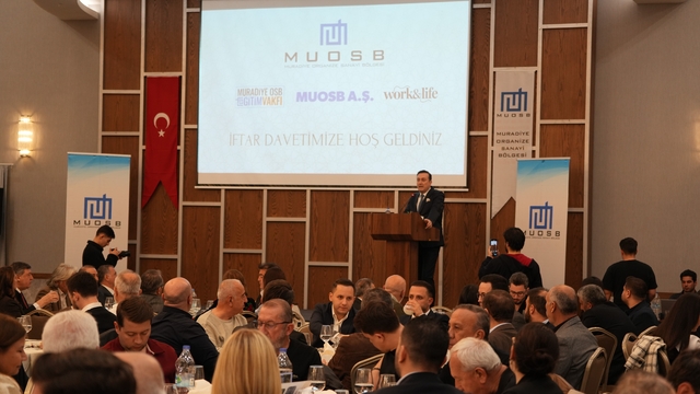 Manisa sanayicisi Muradiye OSB'nin iftarında buluştu