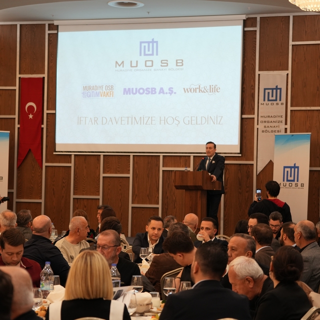 Manisa sanayicisi Muradiye OSB'nin iftarında buluştu