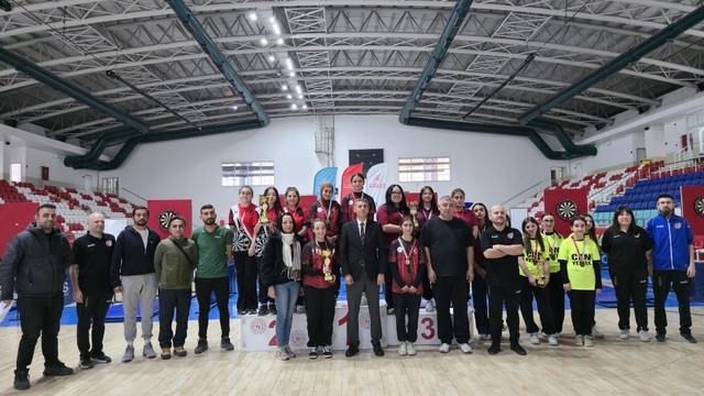 Bilecik'te Dart Yıldızlar İl Birinciliği tamamlandı