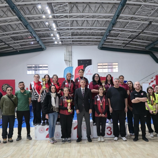 Bilecik'te Dart Yıldızlar İl Birinciliği tamamlandı