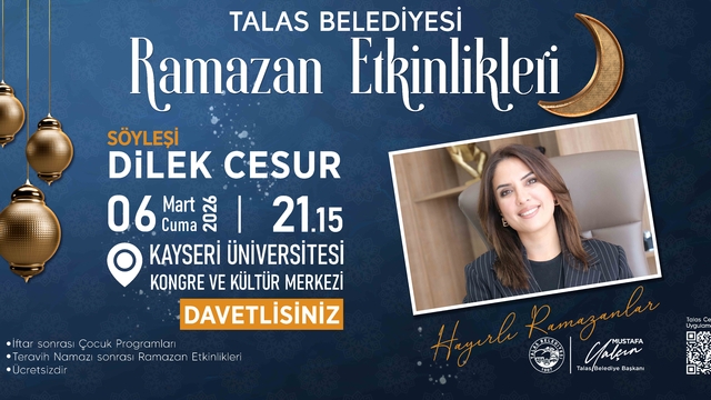 Talas'ın Ramazan etkinliklerinde 3. hafta heyecanı