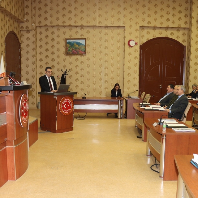 Kütahya İl Genel Meclisi'nin mart ayı oturumları devam ediyor