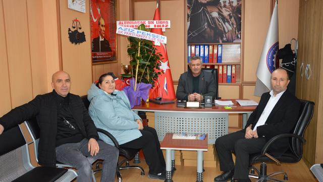 Havza Vergi Dairesi Müdürü Boz'dan esnaf odalarına ziyaret